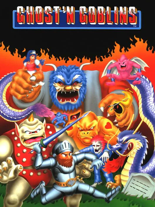 Copertina di Ghosts'n Goblins Arcade