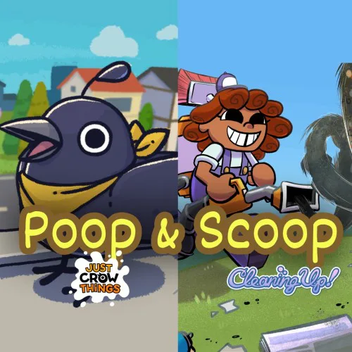 Copertina di Just Crow Things + A tutta pulizia! (Cleaning Up!)