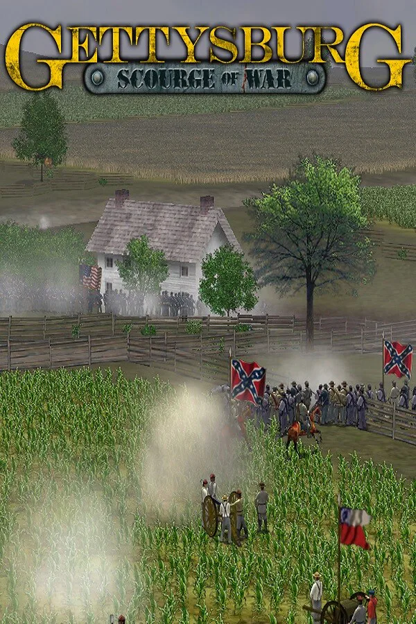 Copertina di Scourge Of War - Gettysburg