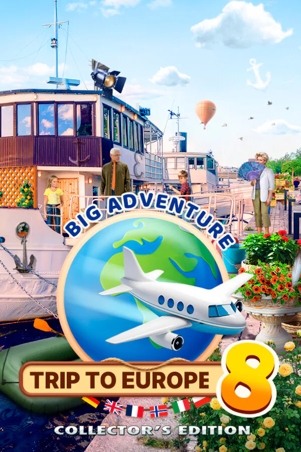 Copertina di Big Adventure: Trip to Europe 8 - Collector's Edition