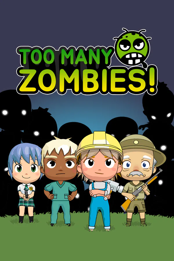 Copertina di Too Many Zombies!