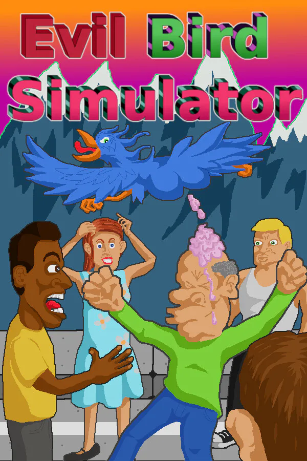 Copertina di Simulazione dell'uccello malvagio