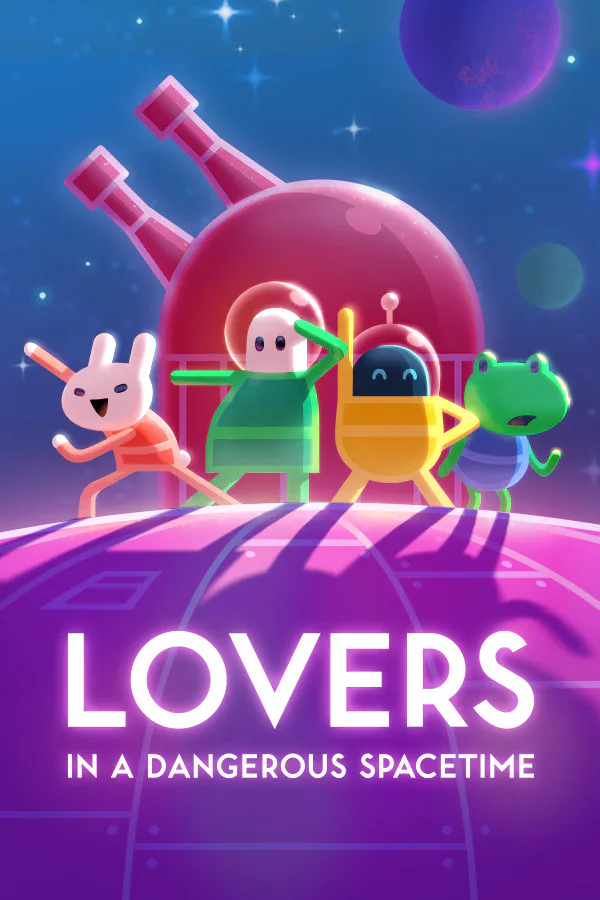 Copertina di Lovers in a Dangerous Spacetime