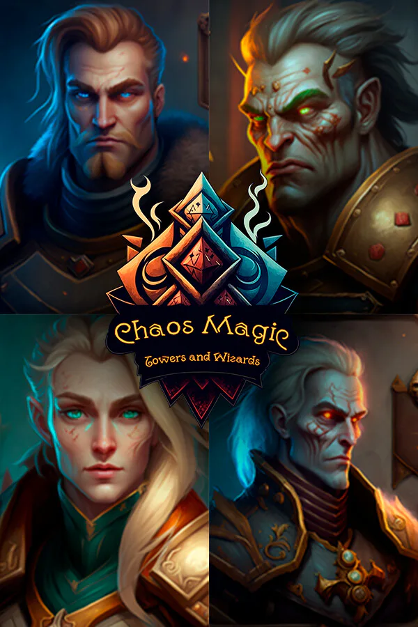 Copertina di Chaos Magic: Towers and Wizards
