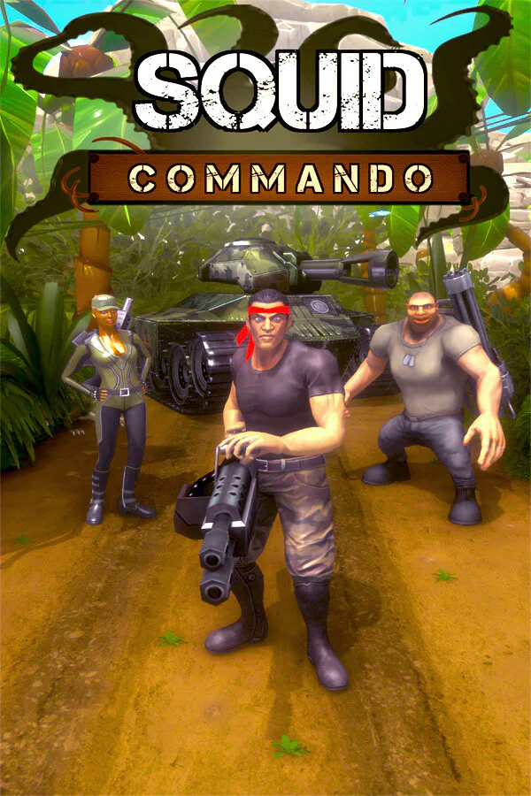 Copertina di SQUID COMMANDO