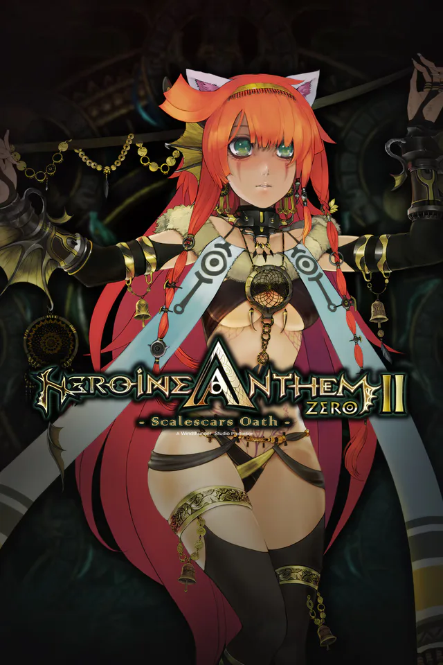 Copertina di Heroine Anthem Zero 2 : Scalescars Oath