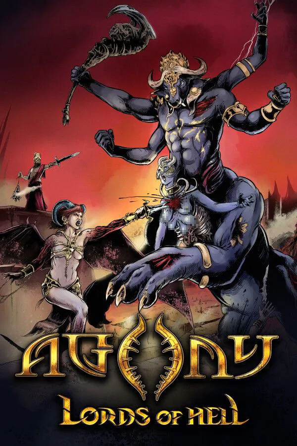 Copertina di Agony: Lords of Hell