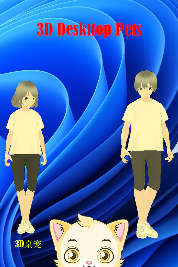 Copertina di 3D Desktop Pets