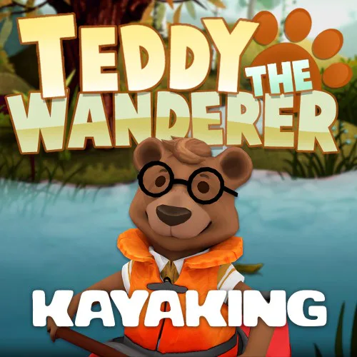 Copertina di Teddy the Wanderer: Kayaking