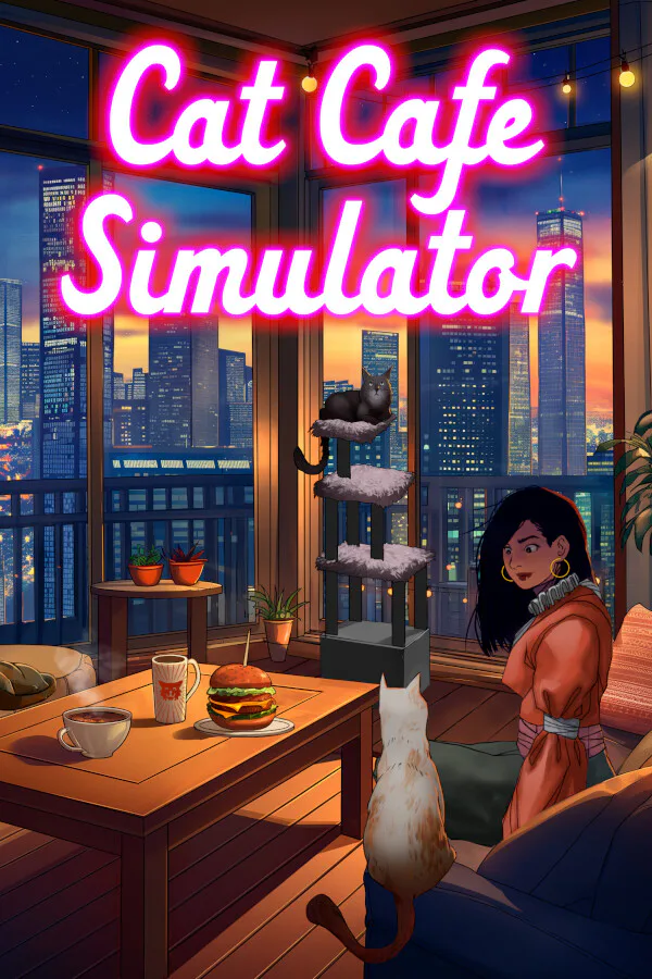 Copertina di Cat Cafe Simulator