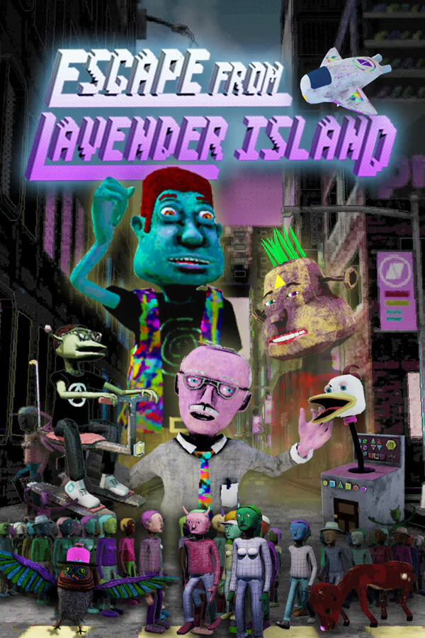 Copertina di Escape From Lavender Island