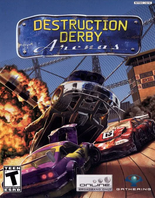 Copertina di Destruction Derby: Arenas