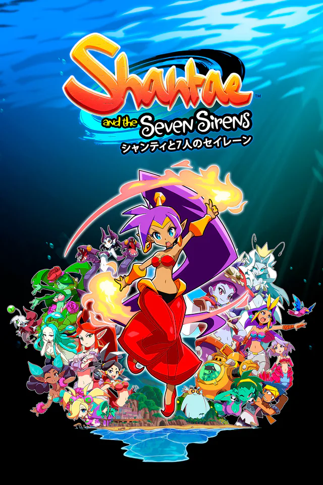 Copertina di Shantae and the Seven Sirens