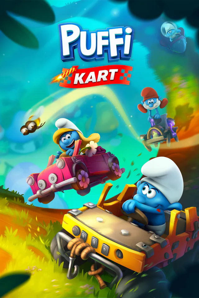 Copertina di Puffi Kart