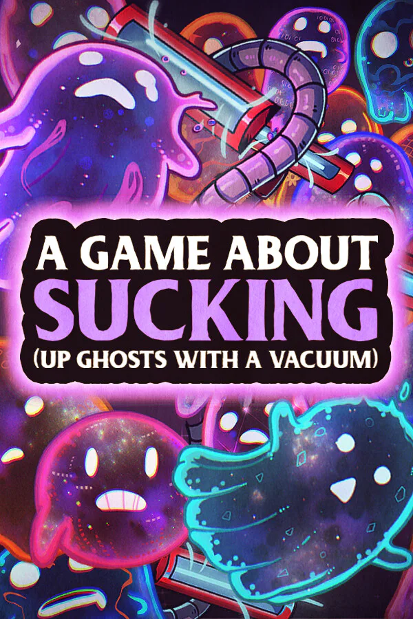 Copertina di A game about sucking (up ghosts with a Vacuum)