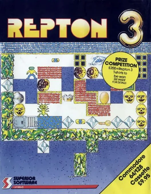 Copertina di Repton 3
