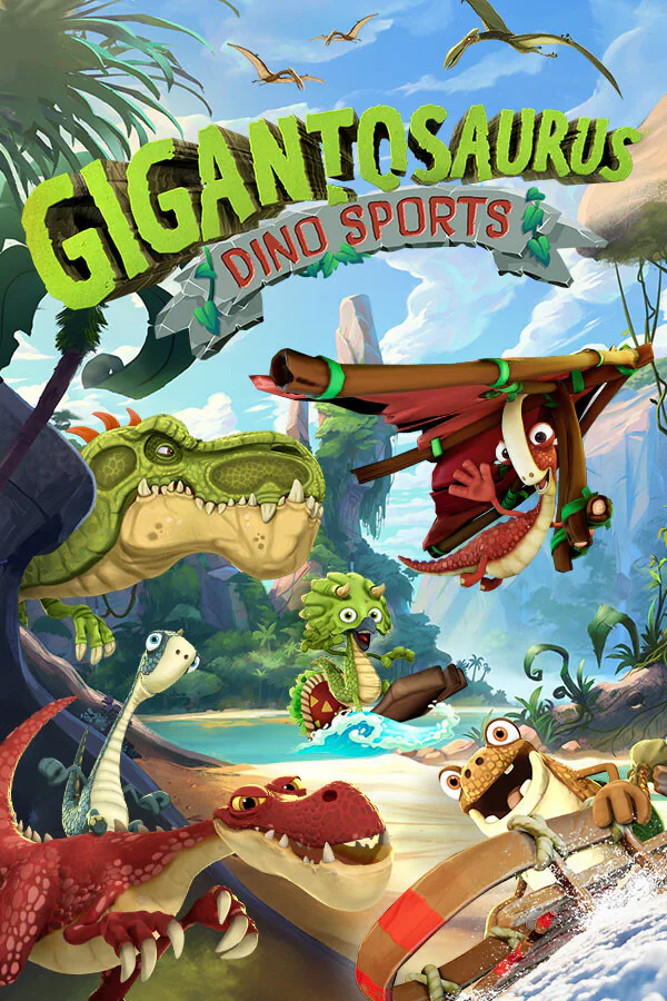 Copertina di Gigantosaurus: Dino Sports