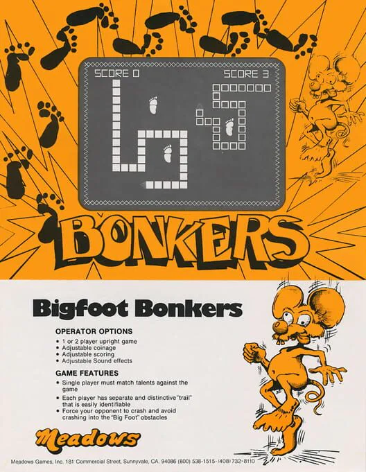 Copertina di Bigfoot Bonkers