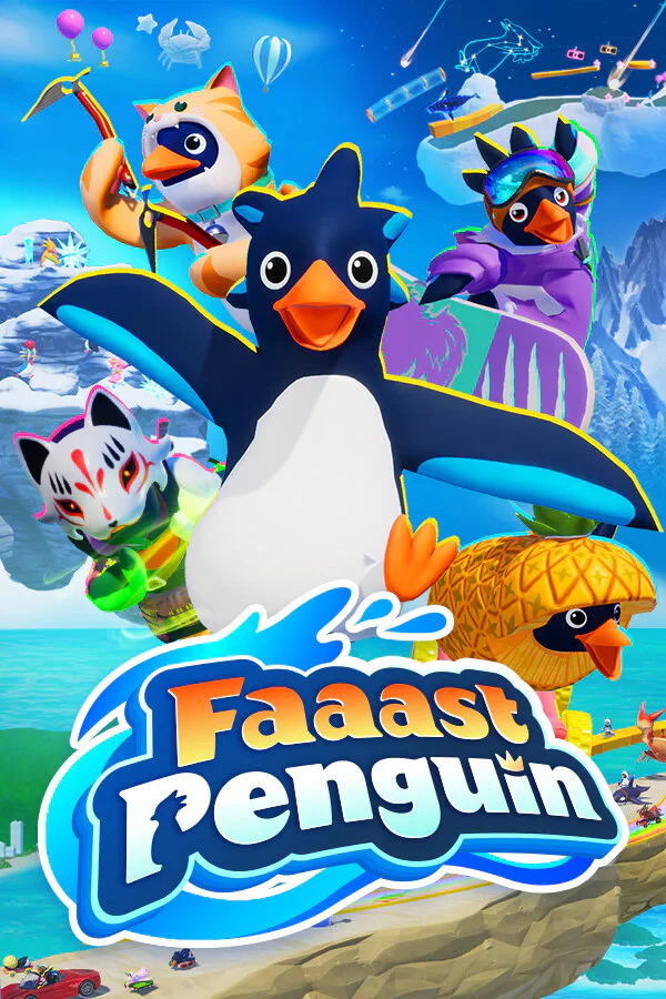 Copertina di Faaast Penguin