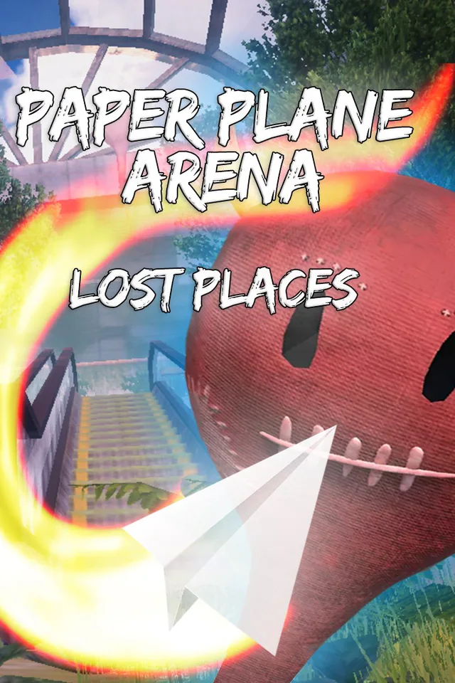 Copertina di Paper Plane Arena - Lost Places