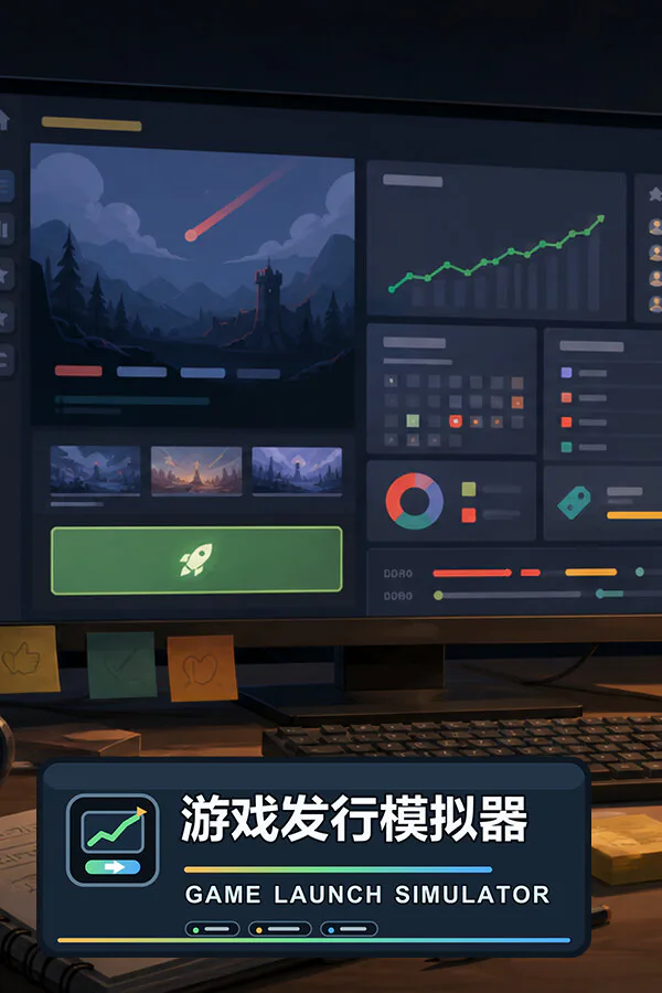 Copertina di 游戏发行模拟器 Game Launch Simulator