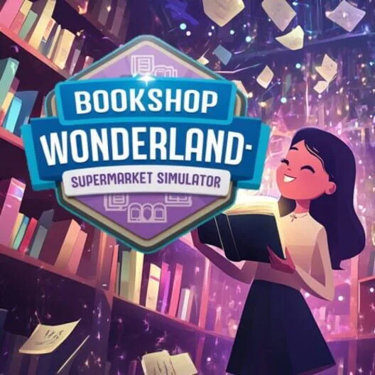Copertina di Bookshop Wonderland: Supermarket Simulator