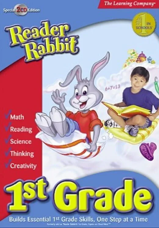 Copertina di Reader Rabbit 1st Grade: Capers on Cloud Nine