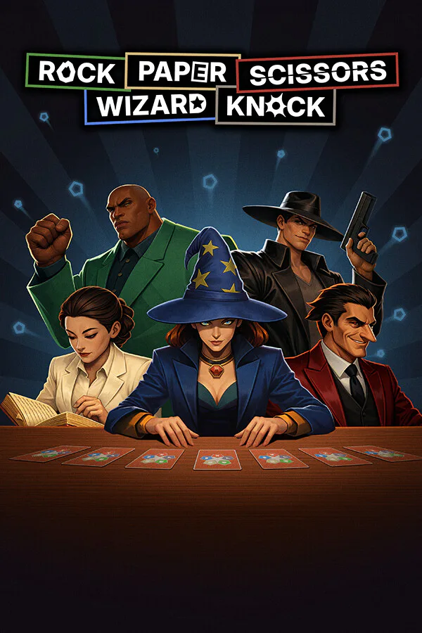 Copertina di Rock Paper Scissors Wizard Knock