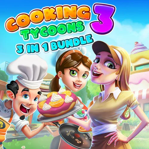 Copertina di Cooking Tycoons 3: 3 in 1 Bundle