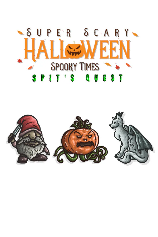 Copertina di Super Scary Halloween Spooky Times: Spit's Quest