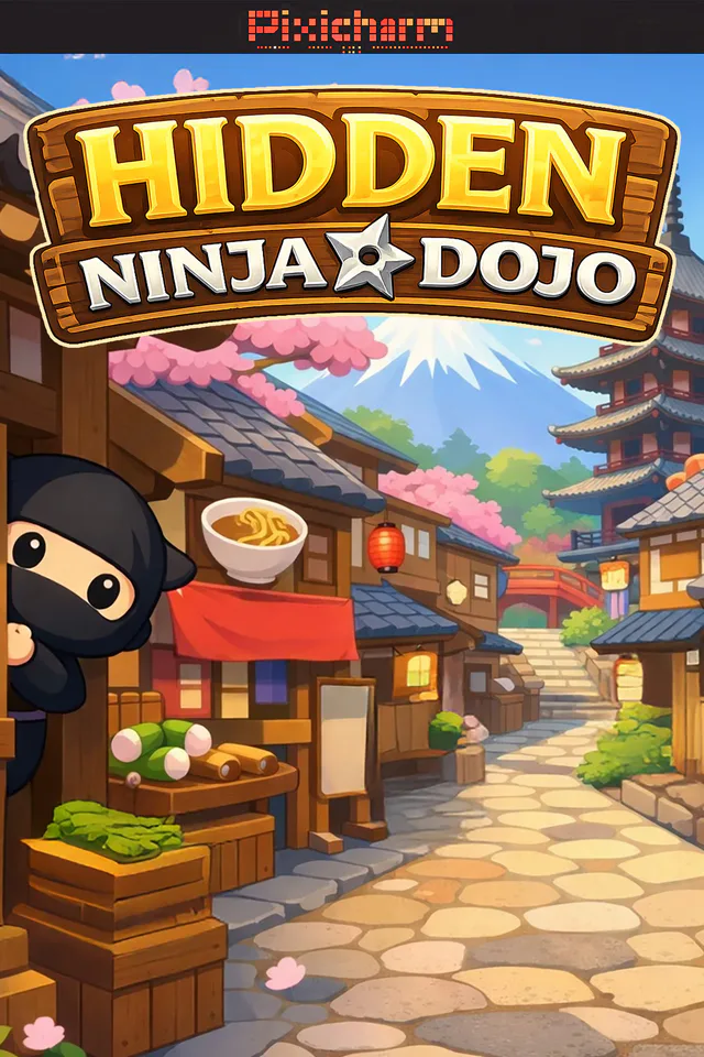 Copertina di Pixicharm - Hidden Ninja Dojo