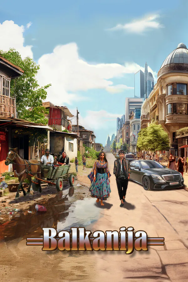 Copertina di Balkanija