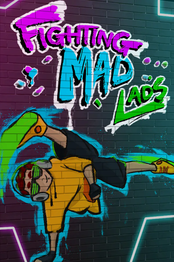 Copertina di Fighting Mad Lads