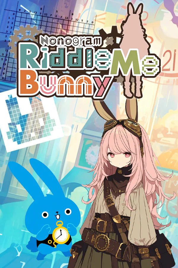 Copertina di Riddle Me Bunny: Nonogram