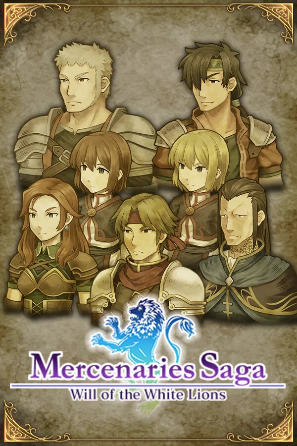 Copertina di Mercenaries Saga 1 -Will of the White Lions-