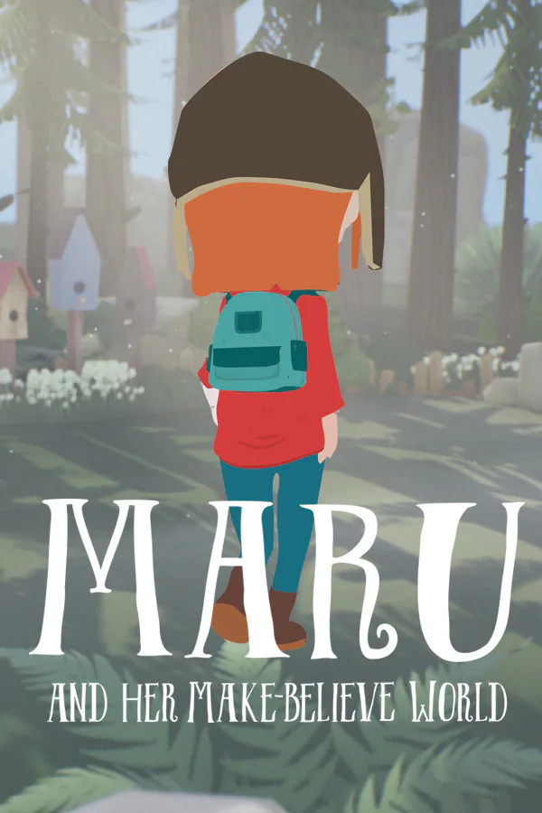 Copertina di Maru and her make-believe world