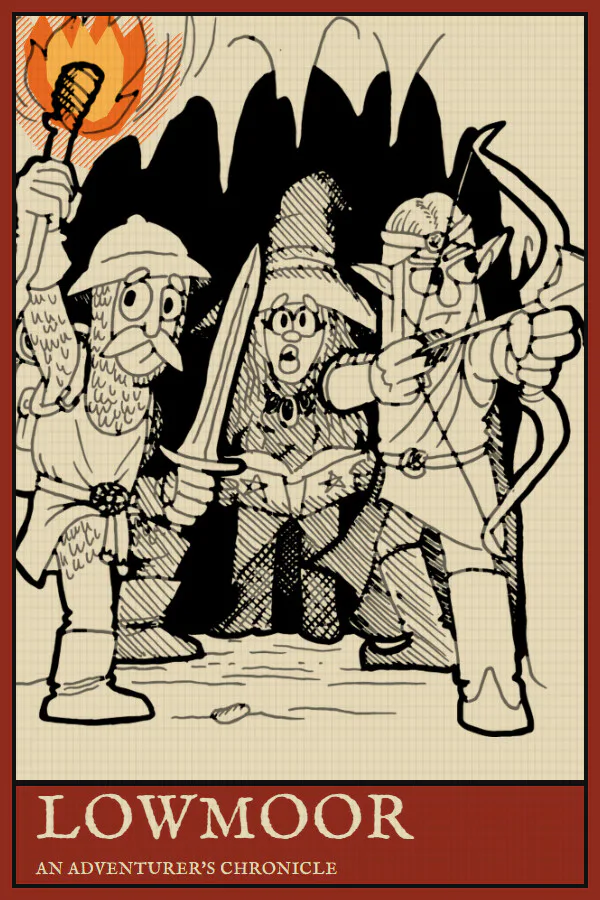 Copertina di Lowmoor Idle RPG: An Adventurer's Chronicle