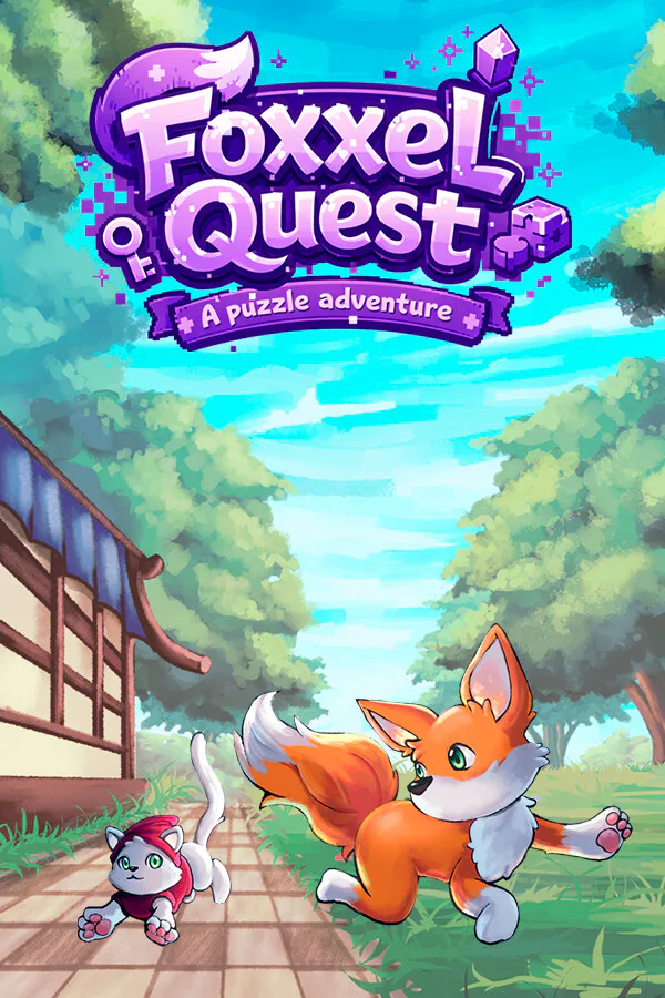 Copertina di Foxxel Quest - A Puzzle Adventure