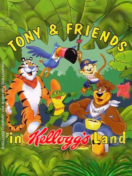 Copertina di Tony & Friends in Kellogg's Land