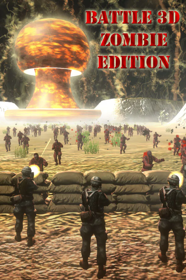 Copertina di Battle 3D - Zombie Edition