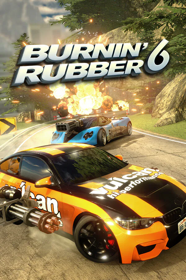 Copertina di Burnin' Rubber 6