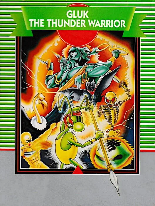 Copertina di Gluk the Thunder Warrior