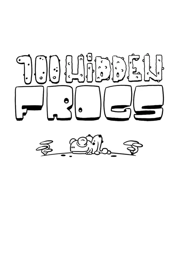 Copertina di 100 hidden frogs