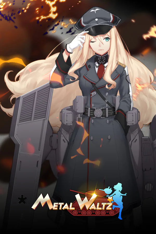 Copertina di Metal Waltz: Anime tank girls