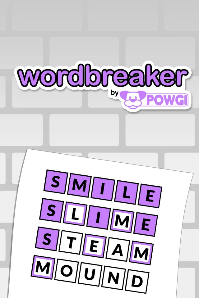 Copertina di Wordbreaker by POWGI