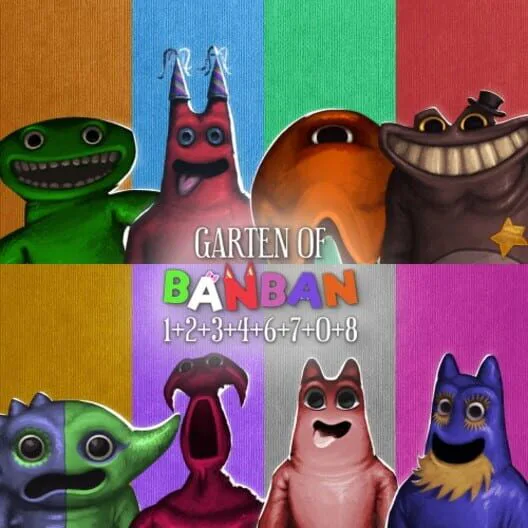Copertina di Garten of Banban Bundle: 0 + 1 + 2 + 3 + 4 + 6 + 7 + 8