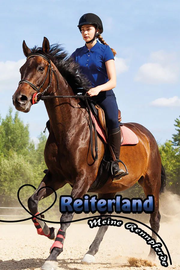 Copertina di Reiterland - Meine Rennpferde