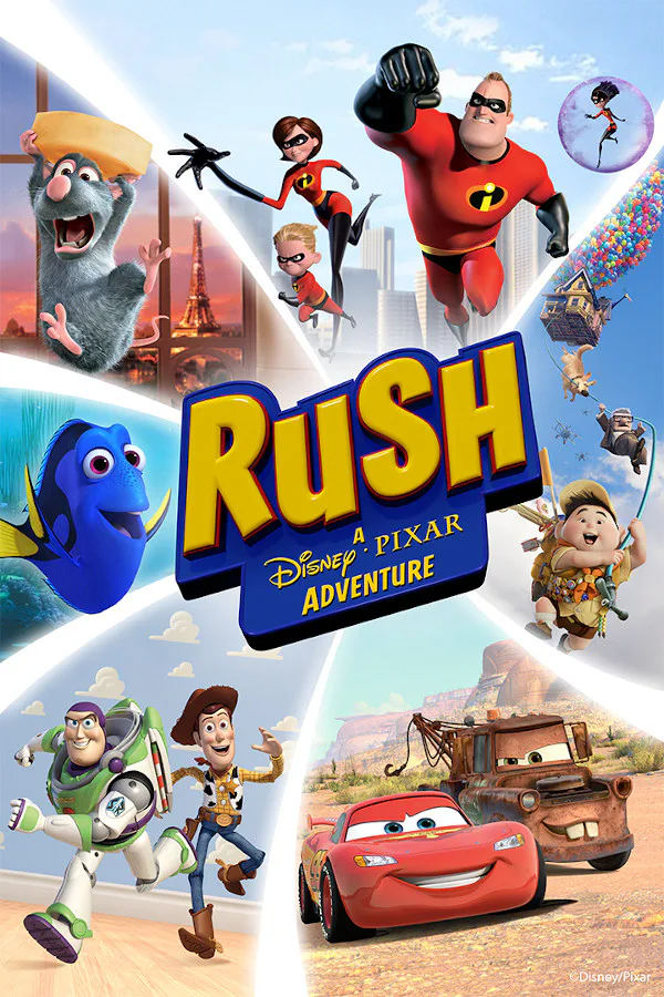 Copertina di RUSH: A Disney • PIXAR Adventure