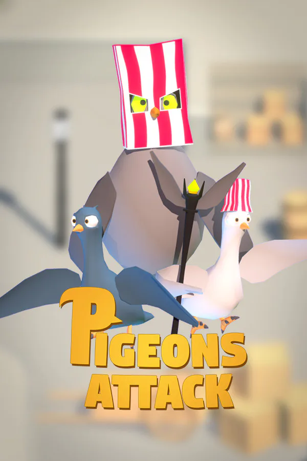 Copertina di Pigeons Attack