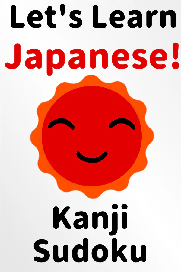 Copertina di Let's Learn Japanese! Kanji Sudoku
